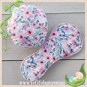 Minky Workhorse Nappy (SMALL) - Floral