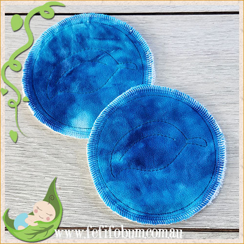 (BP021) Breast Pads - Days - backed with minky