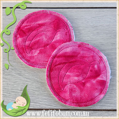 (BP024) Breast Pads - Days - backed with minky