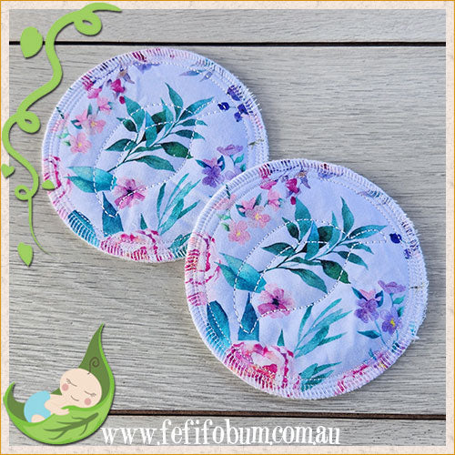 (BP008) Breast Pads - Days - backed with cotton knit