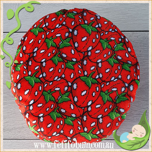 Minky Workhorse Nappy (LARGE) - Strawberries